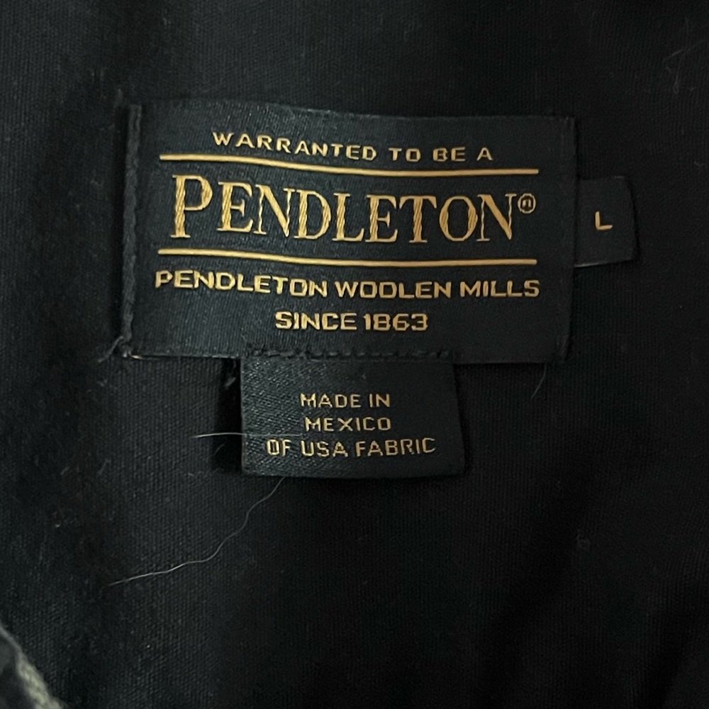 Pendleton Wool Button Up, Cascade, Size, Large, B… - image 3